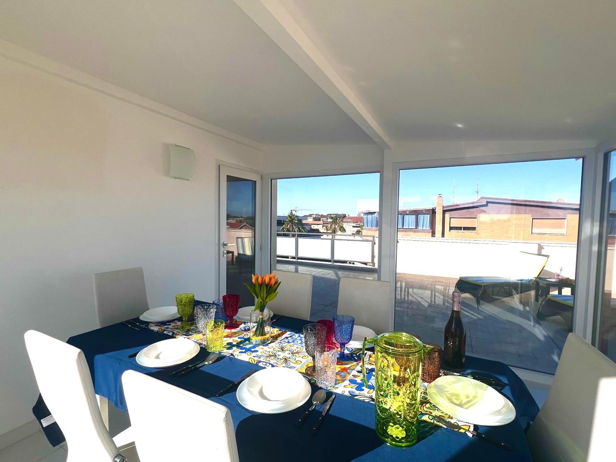 Roma Airport Sky Apartments 菲乌米奇诺 外观 照片