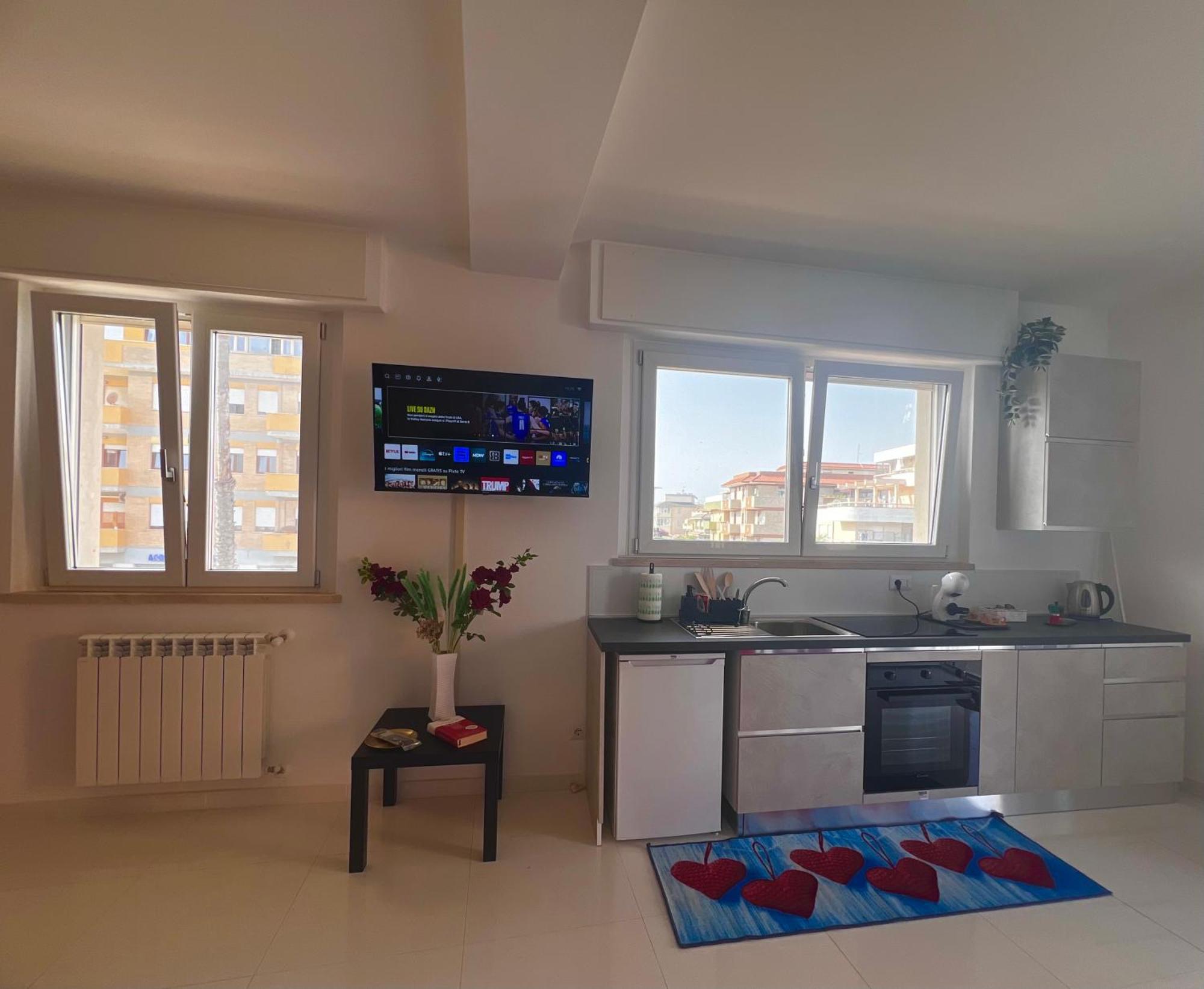 Roma Airport Sky Apartments 菲乌米奇诺 外观 照片
